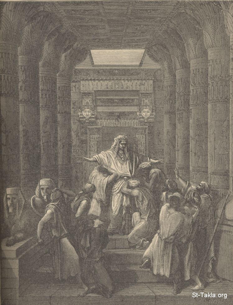 St-Takla.org         Image: Joseph making himself known to his brethren and forgiving them, by Gustave Dore :        